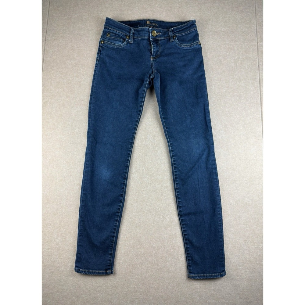 Kut from the Kloth Skinny Jeans Womens Size‎ 4 Blue Stretch Denim Mid Rise